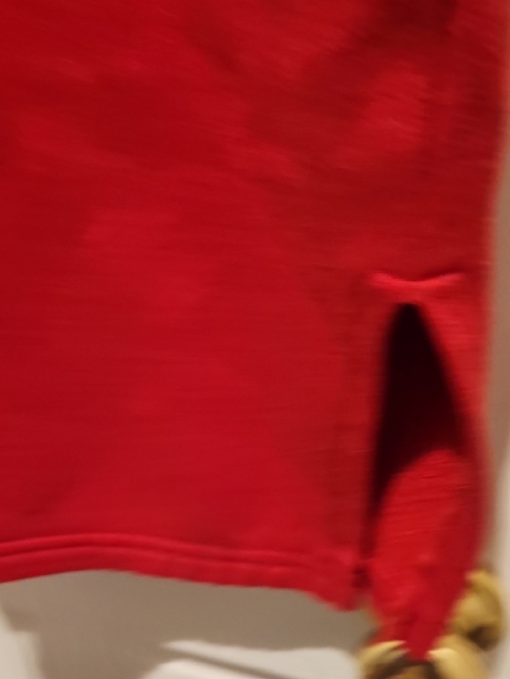 Laura Gayle 50s Style Snap Red 3/4 Sleeve Shirt Fleece Coat - Picture 8 of 11
